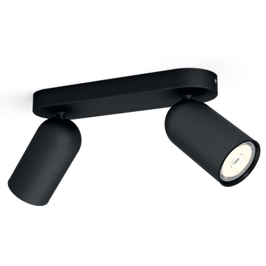 Philips 50582/30/PN - Foco MYLIVING PONGEE 2xGU10/10W/230V