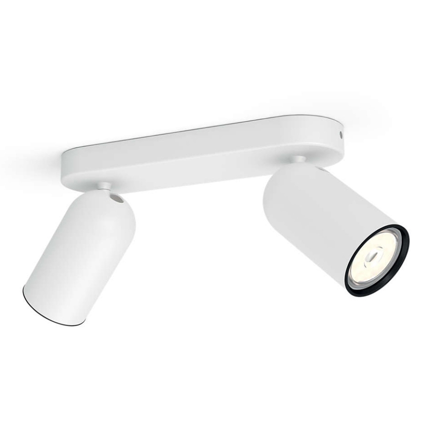 Philips 50582/31/PN - Foco MYLIVING PONGEE 2xGU10/10W/230V