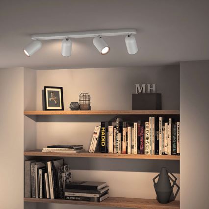 Philips 50584/31/PN - Foco MYLIVING PONGEE 4xGU10/10W/230V