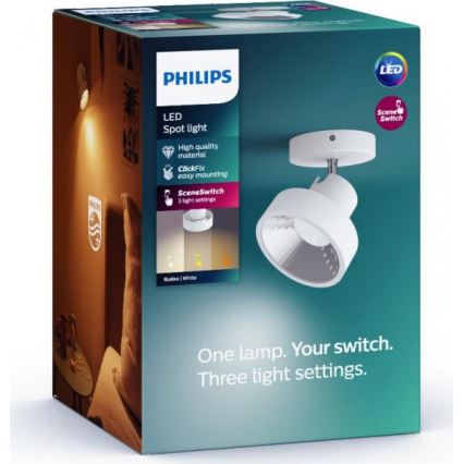 Philips 50601/31/P0 - LED Foco BUKKO LED/4,5W/230V