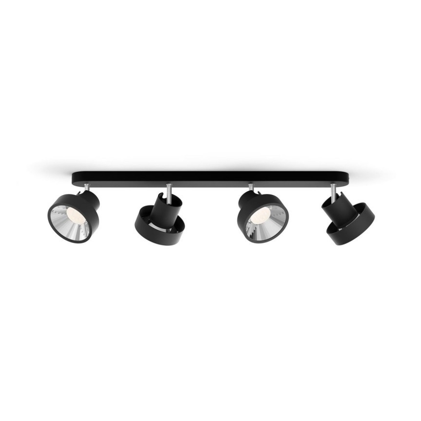 Philips 50604/30/P0 - LED Foco BUKKO 4xLED/4,3W/230V