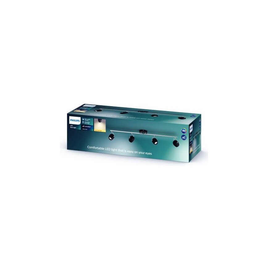 Philips 50614/30/P0 - Foco LED RIVANO 4xLED/4,3W/230V
