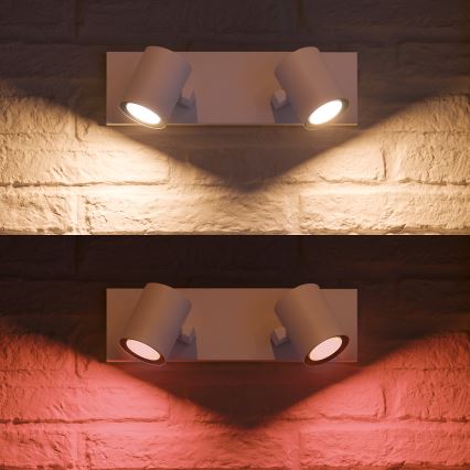 Philips 50622/31/P7 - LED Foco HUE ARGENA 2xGU10/5,7W/230V