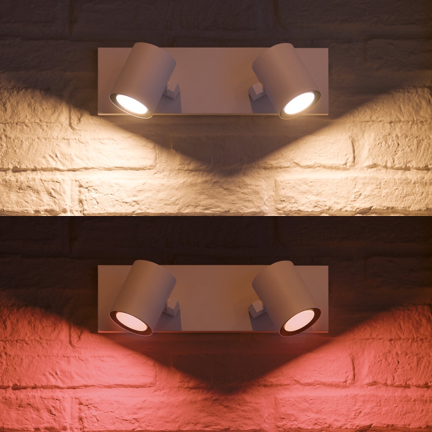Philips 50622/31/P7 - LED Foco HUE ARGENA 2xGU10/5,7W/230V