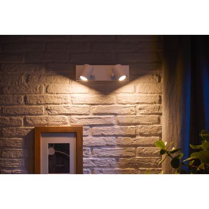 Philips 50622/31/P7 - LED Foco HUE ARGENA 2xGU10/5,7W/230V