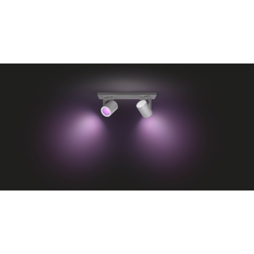 Philips 50622/48/P7 - LED Foco HUE ARGENA 2xGU10/5,7W/230V