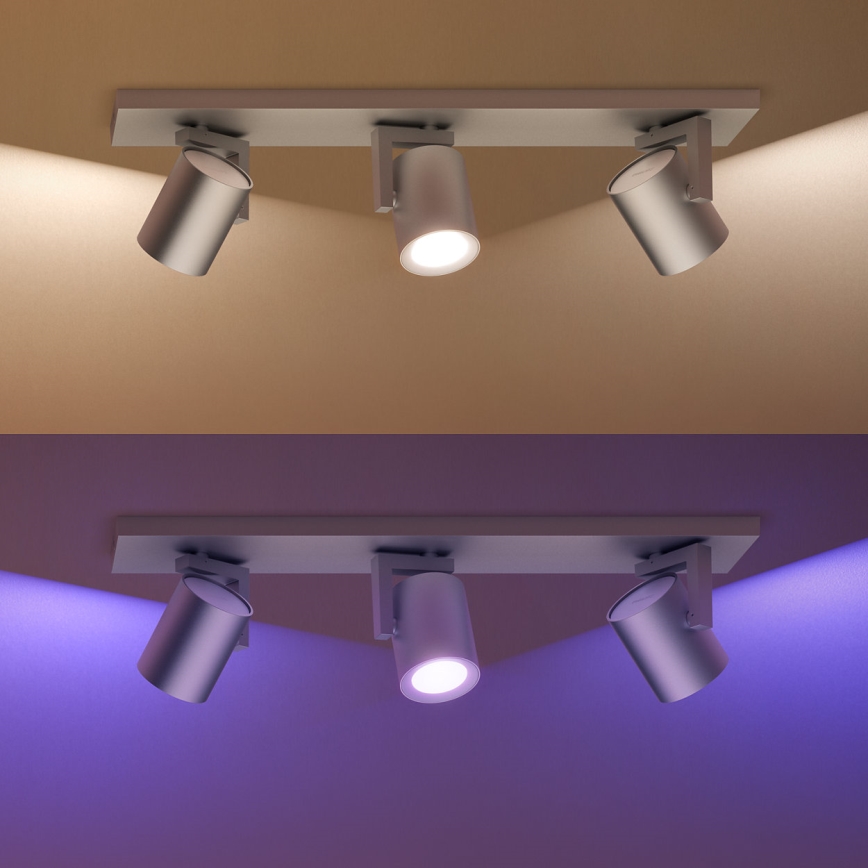 Philips 50623/48/P7 - LED Foco HUE ARGENA 3xGU10/5,7W/230V