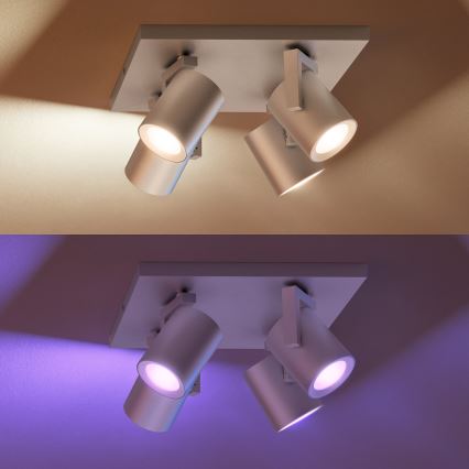 Philips 50624/48/P7 - LED Foco HUE ARGENA 4xGU10/5,7W/230V