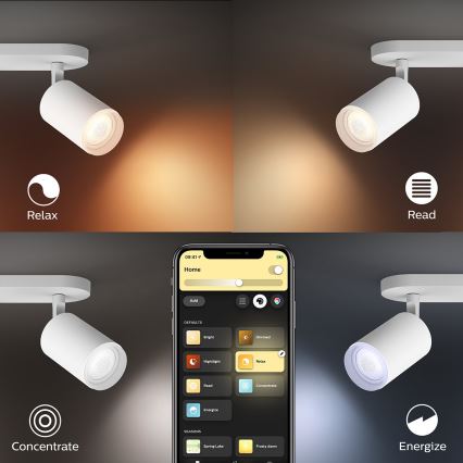 Philips 50631/31/P7 - LED Foco HUE FUGATO 1xGU10/5,7W/230V