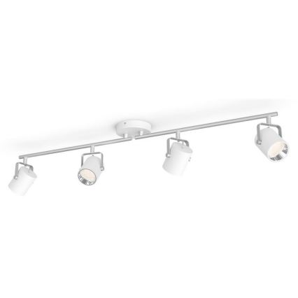 Philips - LED Foco regulable 4xLED/4.5W/230V