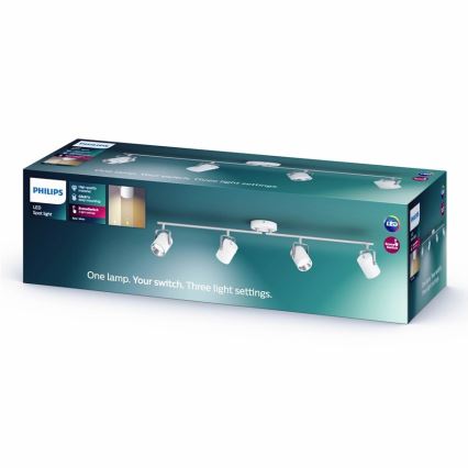 Philips - Foco LED 4xLED/4,3W/230V 2200/2500/2700K