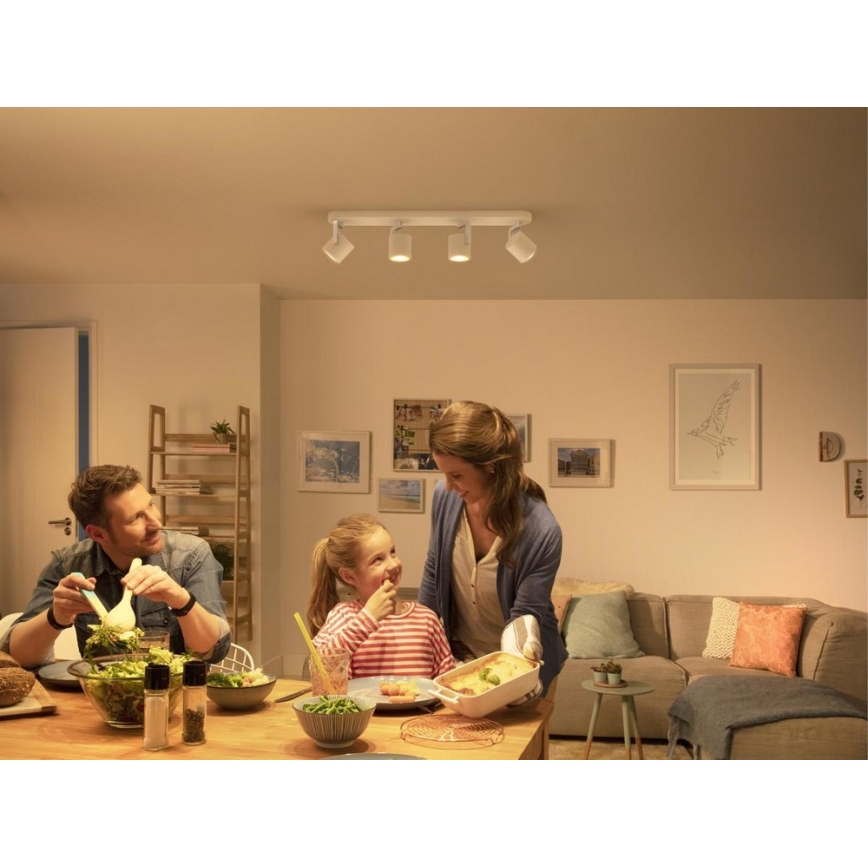 Philips - Foco LED regulable 4xLED/4.5W/230V