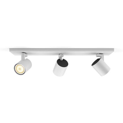 Philips - LED Foco regulable Hue RUNNER 3xGU10/5W/230V + control remoto