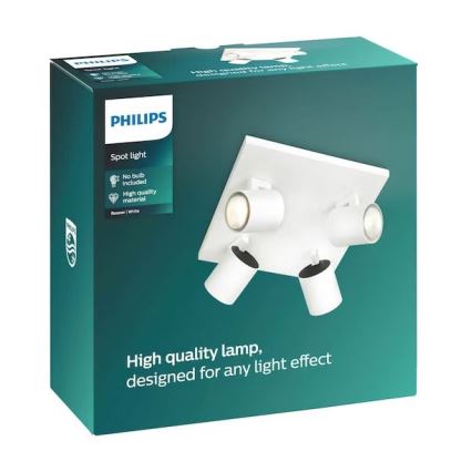 Philips - Foco 4xGU10/50W/230V