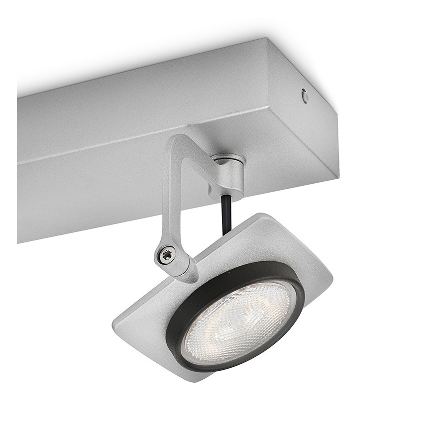 Philips 53192/48/16 - Foco LED regulable MILLENNIUM 2xLED/4W/230V