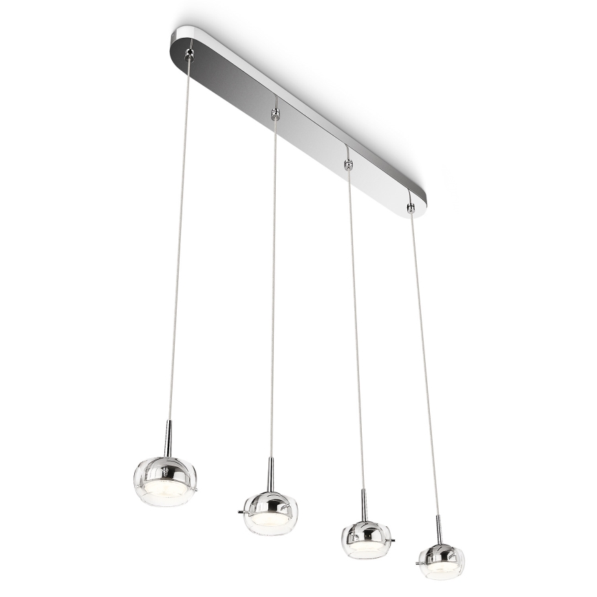 Philips 53225/11/16 - Lámpara colgante LED MYLIVING CYPRESS 4xLED/3W/230V