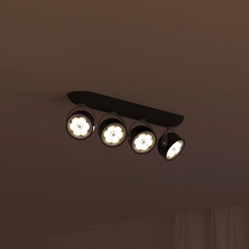 Philips 53234/30/16 - Foco LED MYLIVING DYNA 4xLED/3W/230V