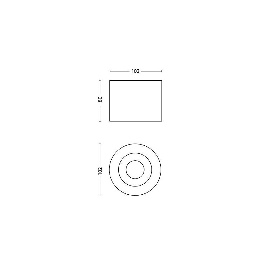 Philips - Foco LED regulable 1xLED/4,5W/230V