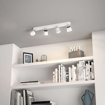 Philips 53344/31/16 - Foco LED DENDER 4xLED/4W/230V