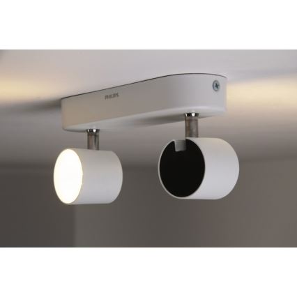 Philips 56242/31/16 - Foco LED MYLIVING STAR 2xLED/3W/230V