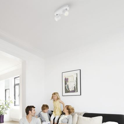 Philips - LED Foco regulable 2xLED/3W/230V