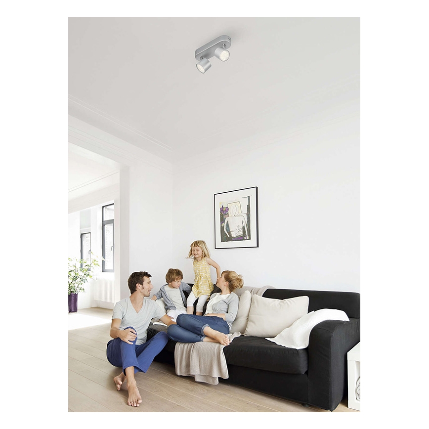 Philips 56242/48/16 - Foco LED MYLIVING STAR 2xLED/3W/230V