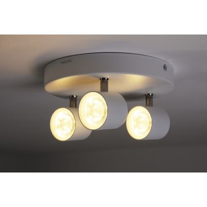 Philips - LED Foco regulable 3xLED/4W/230V