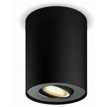 Philips - Lámpara LED regulable Hue PILLAR 1xGU10/5W/230V + control remoto