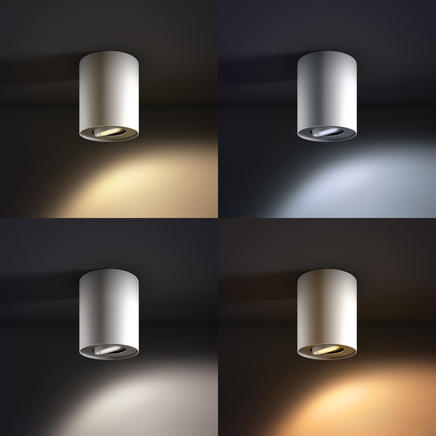 Philips 56330/31/P8 - LED Foco regulable PILLAR HUE 1xGU10/5,5W
