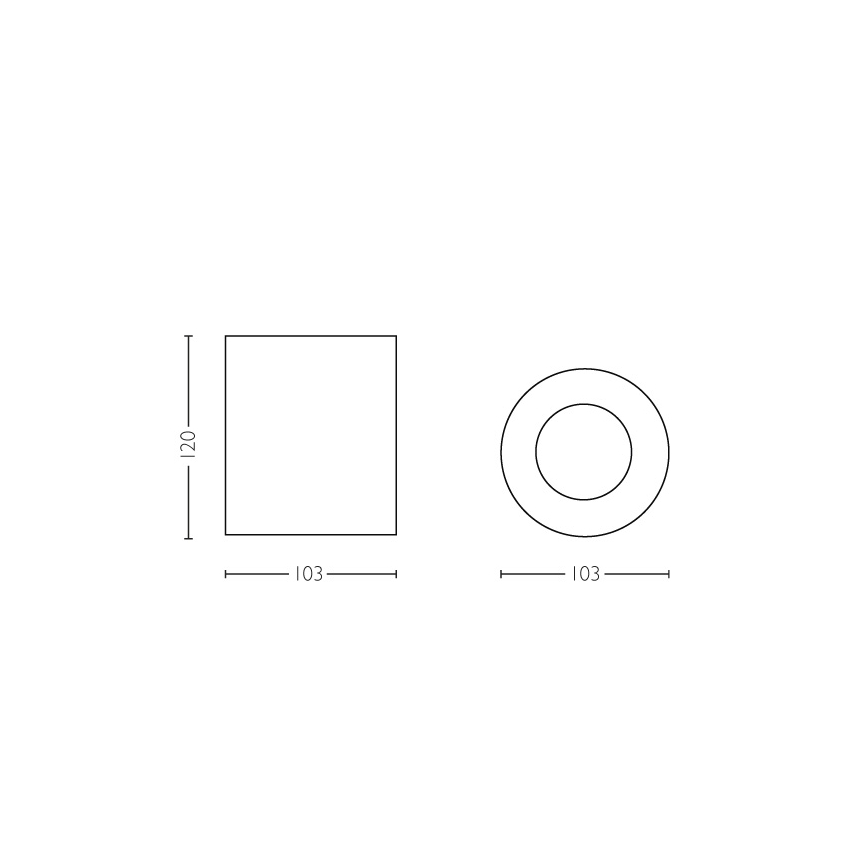 Philips 56330/31/P8 - LED Foco regulable PILLAR HUE 1xGU10/5,5W