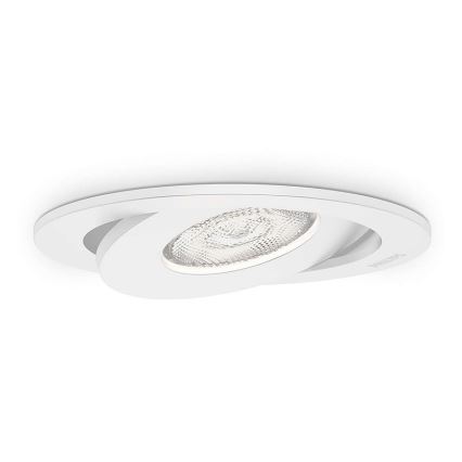 Philips - JUEGO 3x Lámpara LED empotrable regulable LED/4,5W/230V