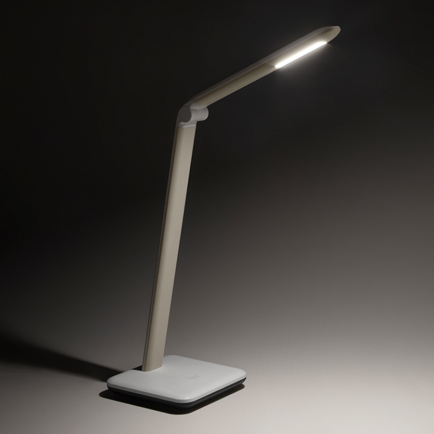 Philips 66016/31/P3 - Lámpara de mesa LED regulable JABIRU LED/4,5W/230V blanca