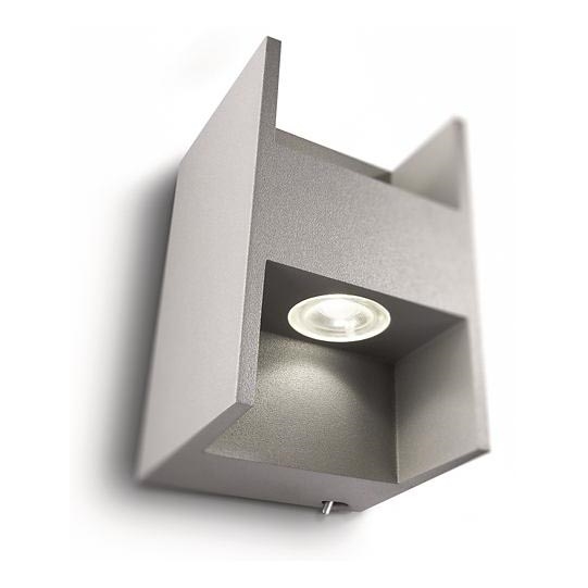 Philips 69087/87/16 - LED Aplique MYLIVING METRIC 2xLED/2,5W/230V