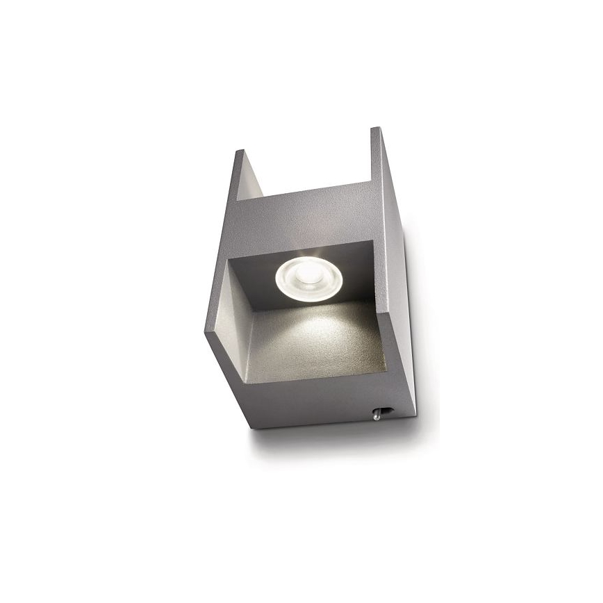 Philips 69087/87/16 - LED Aplique MYLIVING METRIC 2xLED/2,5W/230V