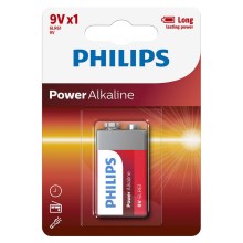 Philips 6LR61P1B/10 - Pila alcalina 6LR61 POWER ALKALINE 9V 600mAh