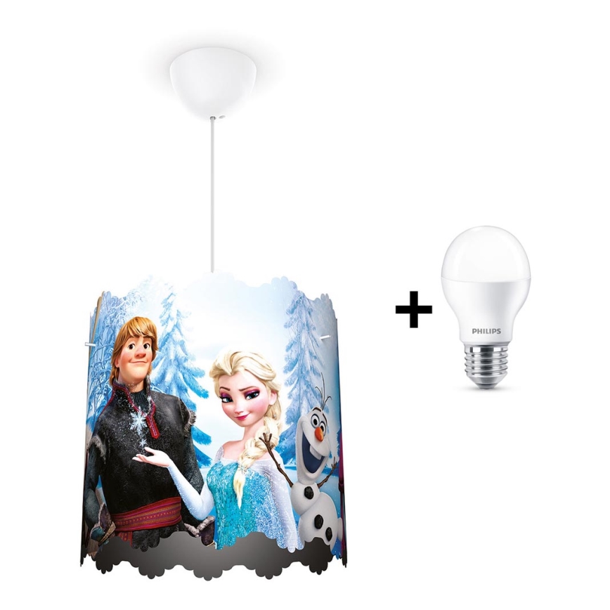 Philips 71751/01/16 - Lámpara colgante LED infantil DISNEY FROZEN 1xE27/9W/230V