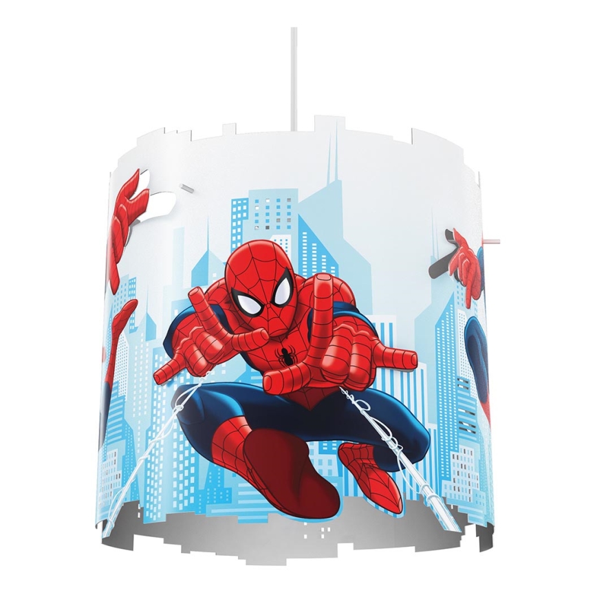 Philips 71751/40/16 - Lámpara colgante infantil MARVEL SPIDER-MAN 1xE27/23W/230V