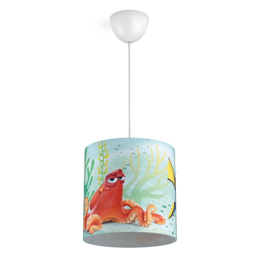 Philips 71751/90/26 - Pantalla para lámpara de araña infantil DISNEY FINDING DORY E27 diá. 26 cm