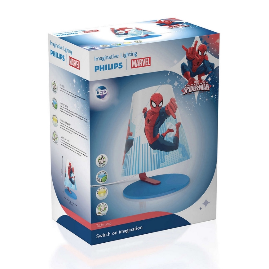 Philips 71764/40/26 - Lámpara LED infantil SPRIDER-MAN LED/3W/230V