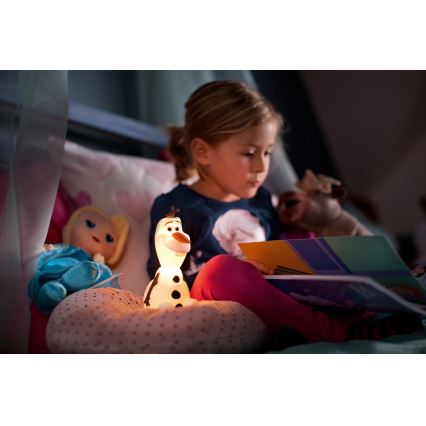 Philips 71768/08/16 - Lámpara LED infantil FROZEN 1xLED/0,2W/2xAAA
