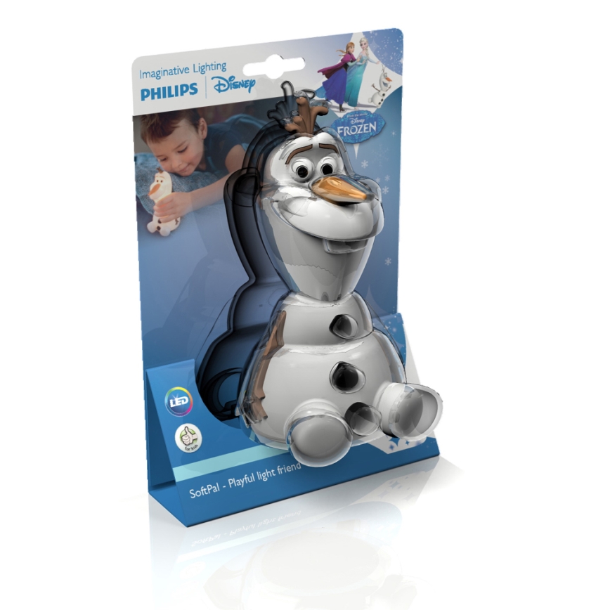 Philips 71768/08/16 - Lámpara LED infantil FROZEN 1xLED/0,2W/2xAAA