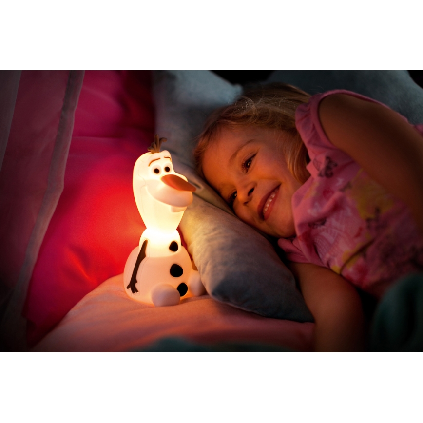 Philips 71768/08/16 - Lámpara LED infantil FROZEN 1xLED/0,2W/2xAAA