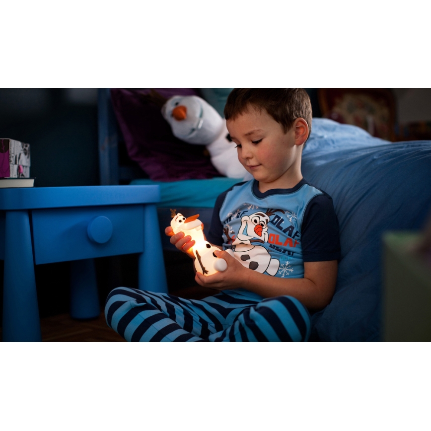Philips 71768/08/16 - Lámpara LED infantil FROZEN 1xLED/0,2W/2xAAA