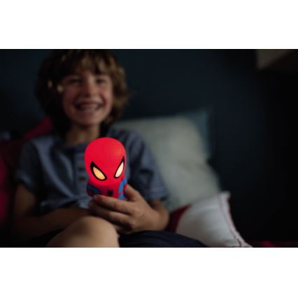 Philips 71768/40/16 - Lámpara LED infantil DISNEY SPIDER-MAN 2xLED/0,2W/2xAAA