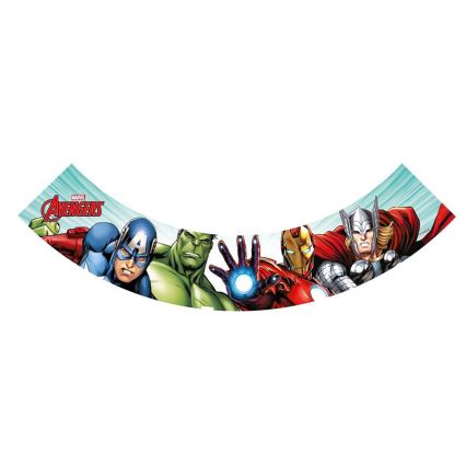 Philips 71769/35/P0 - LED Proyector infantil MARVEL AVENGERS 1xLED/0,1W/3xAA