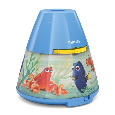 Philips 71769/90/16 - Proyector infantil DISNEY FINDING DORY LED/0,1W/3xAAA