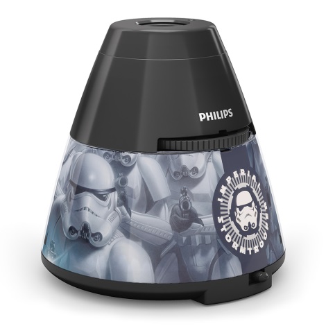 Philips 71769/99/16 - Proyector infantil STAR WARS LED/0,1W/3xAA