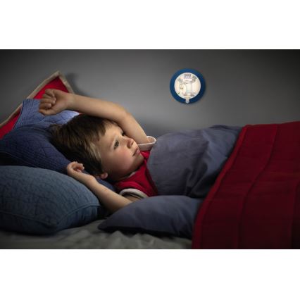 Philips 71771/55/16 - Luz LED nocturna infantil DISNEY MONSTERS 1xLED/0,06W