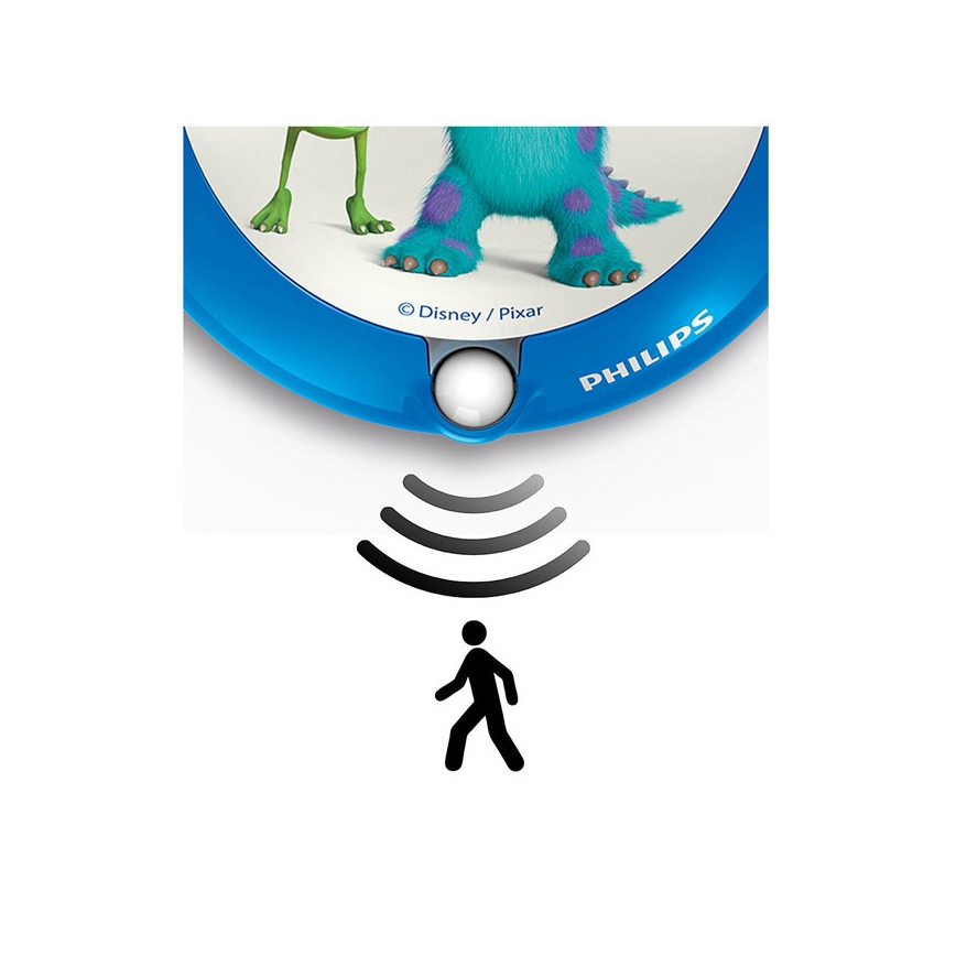 Philips 71771/55/16 - Luz LED nocturna infantil DISNEY MONSTERS 1xLED/0,06W