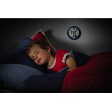 Philips 71771/55/16 - Luz LED nocturna infantil DISNEY MONSTERS 1xLED/0,06W